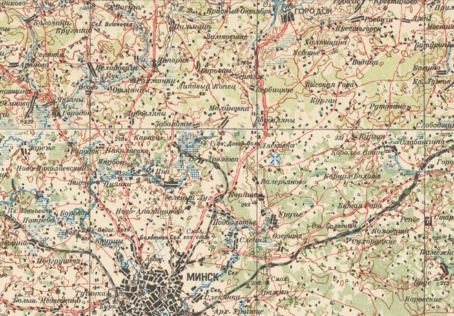 Карта ркка юга россии 2 км 1941 года